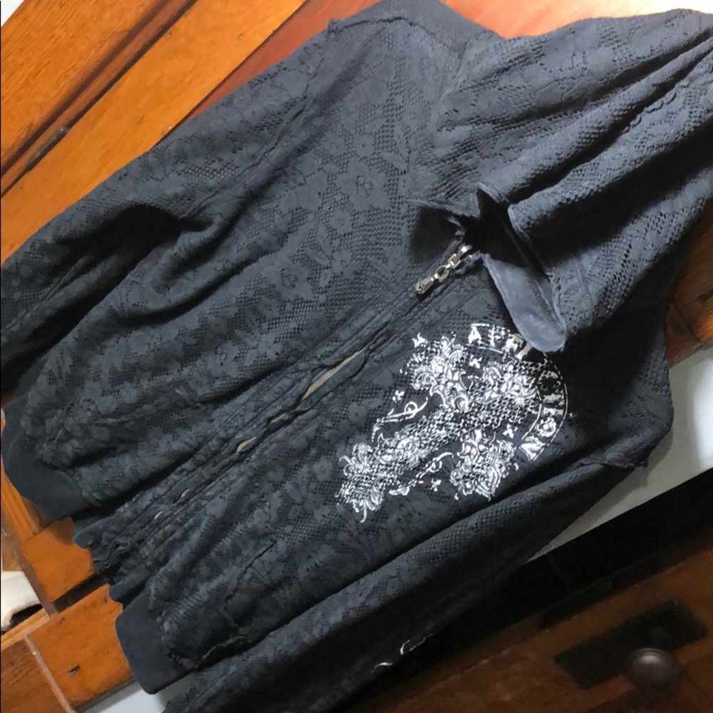 Reversible Affliction hoodie